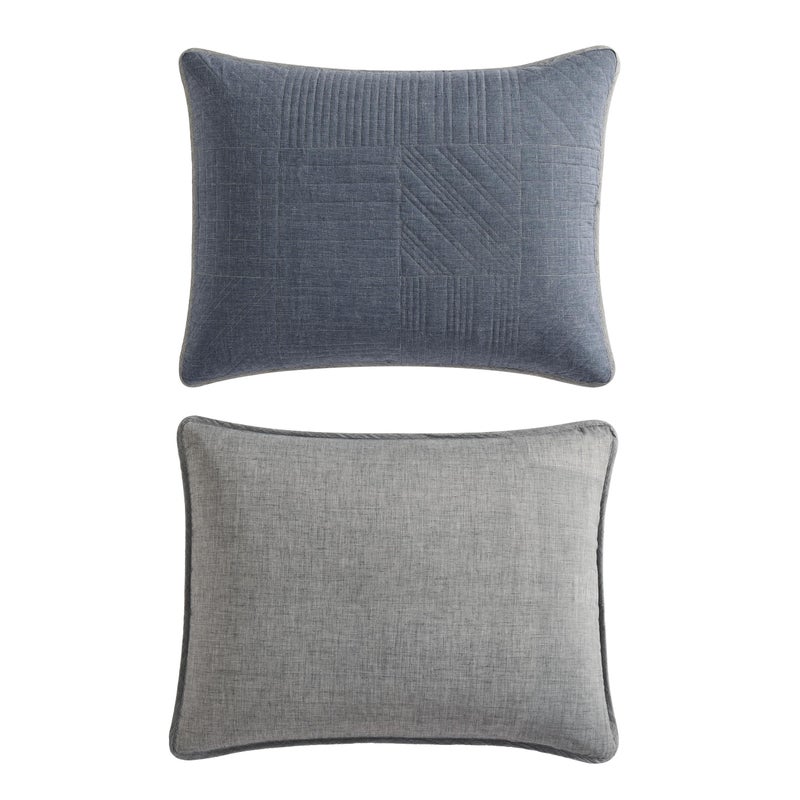 Eddie Bauer - Twin Quilt Set, Reversible Bedding with Matching Sham, Lightweight Home Decor for All Seasons (Hidden Lake Blue, Twin) - Image 4